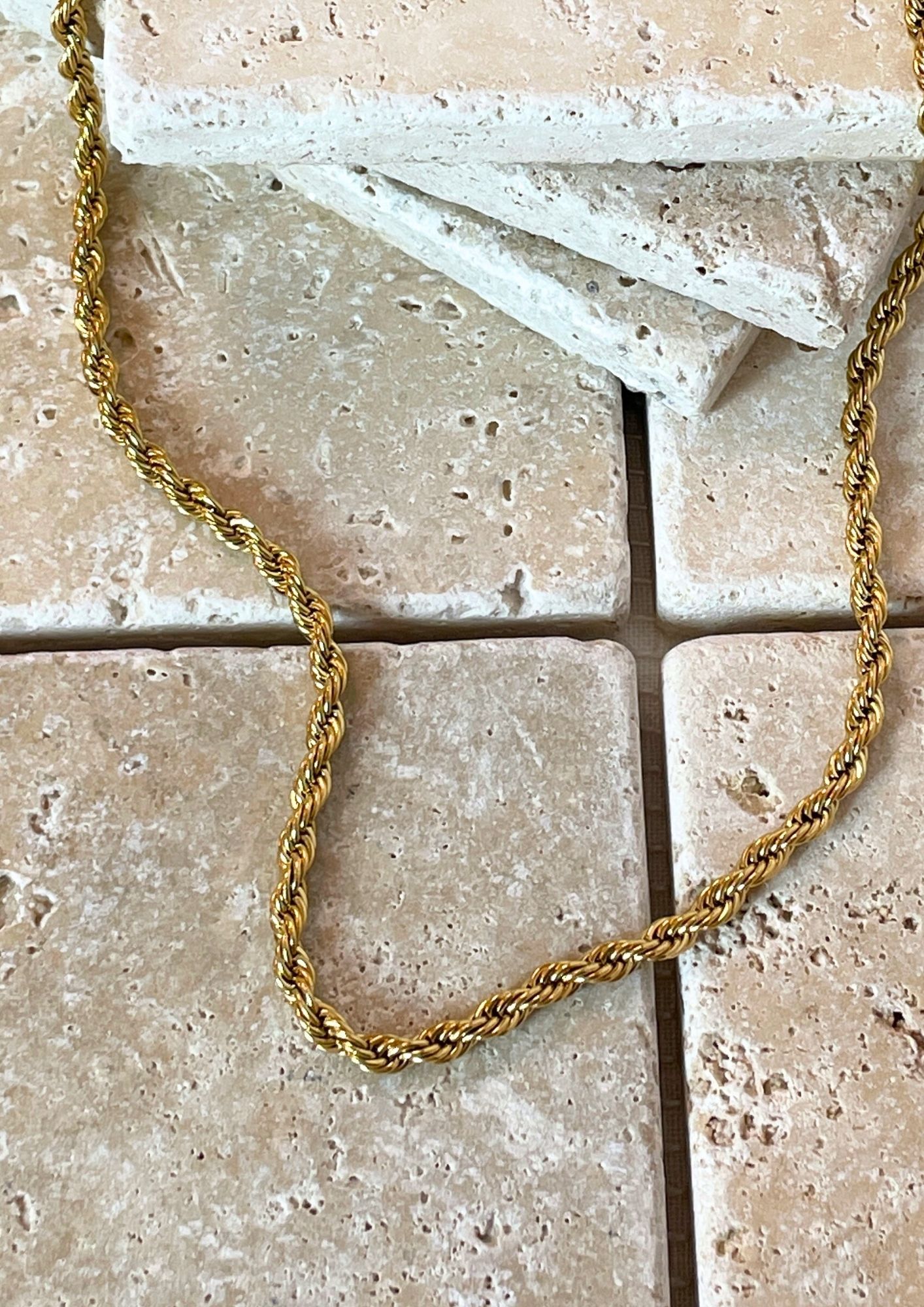 CASSANDRE Necklace Gold Hesra Studio